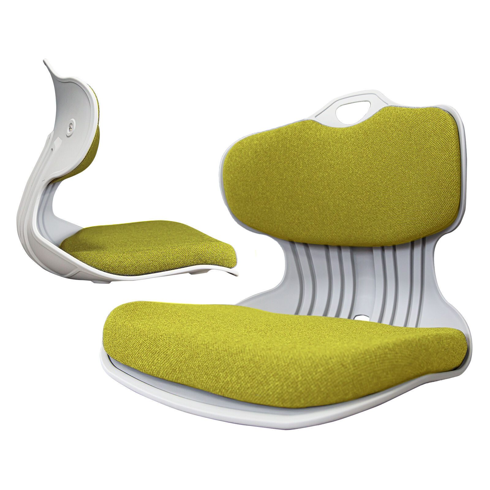Samgong Grey Slender Chair Posture Correction Seat Floor Lounge Stackable Price
