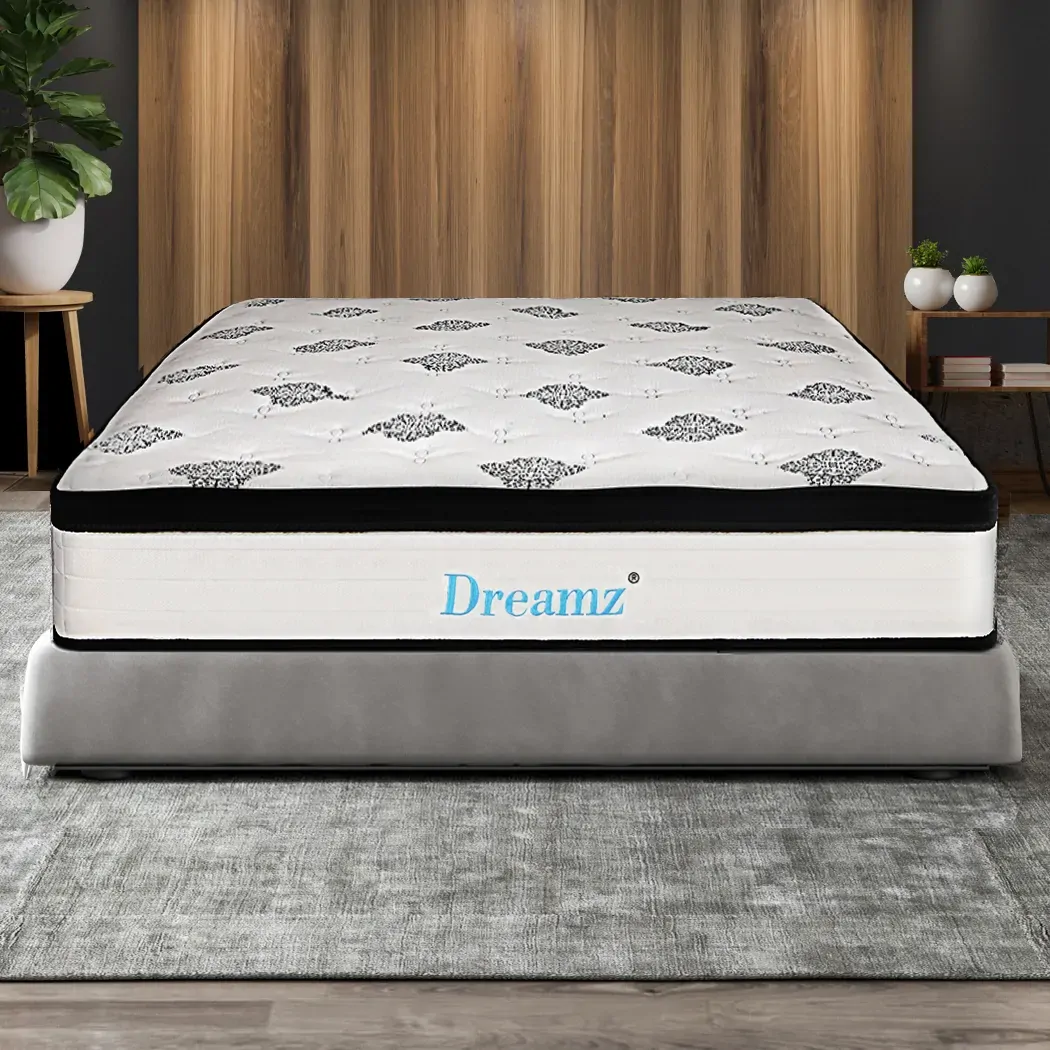 Ballston Bedding Mattress Spring Premium Bed Top Foam Medium Soft 30CM Price