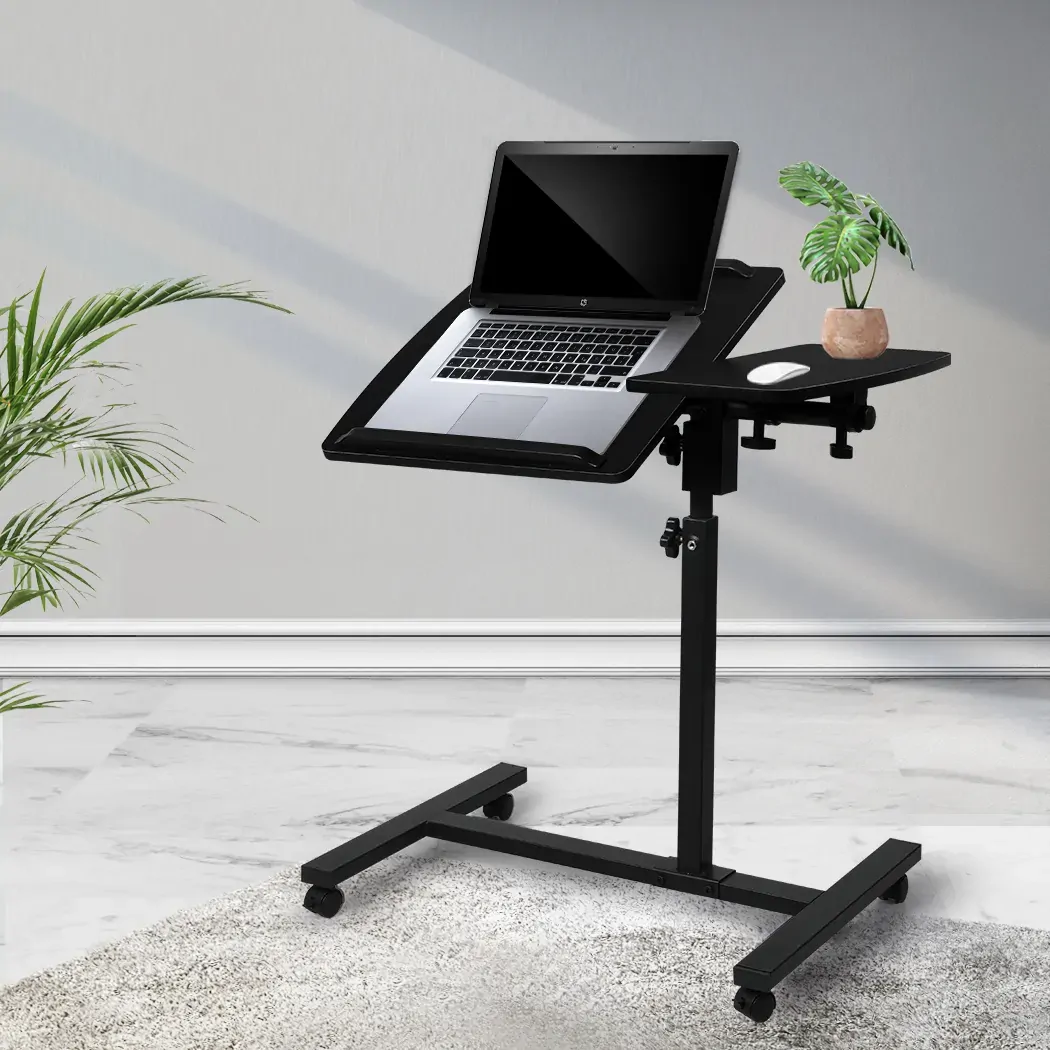 Mobile Laptop Desk Adjustable Computer Table Stand Office Study Bed Price