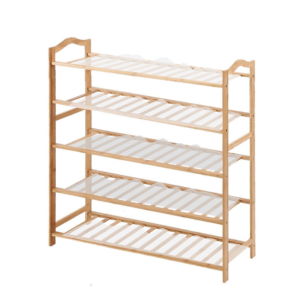 Bamboo Shoe Rack Storage Wooden - Model-2F02F4 Price