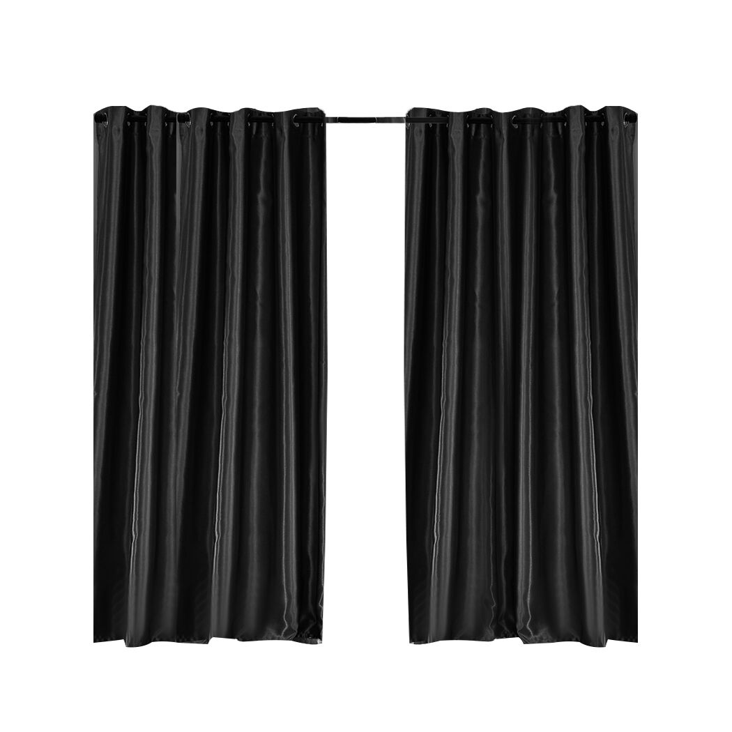 2X Blockout Curtains Blackout Curtain Bedroom Window Eyelet Price