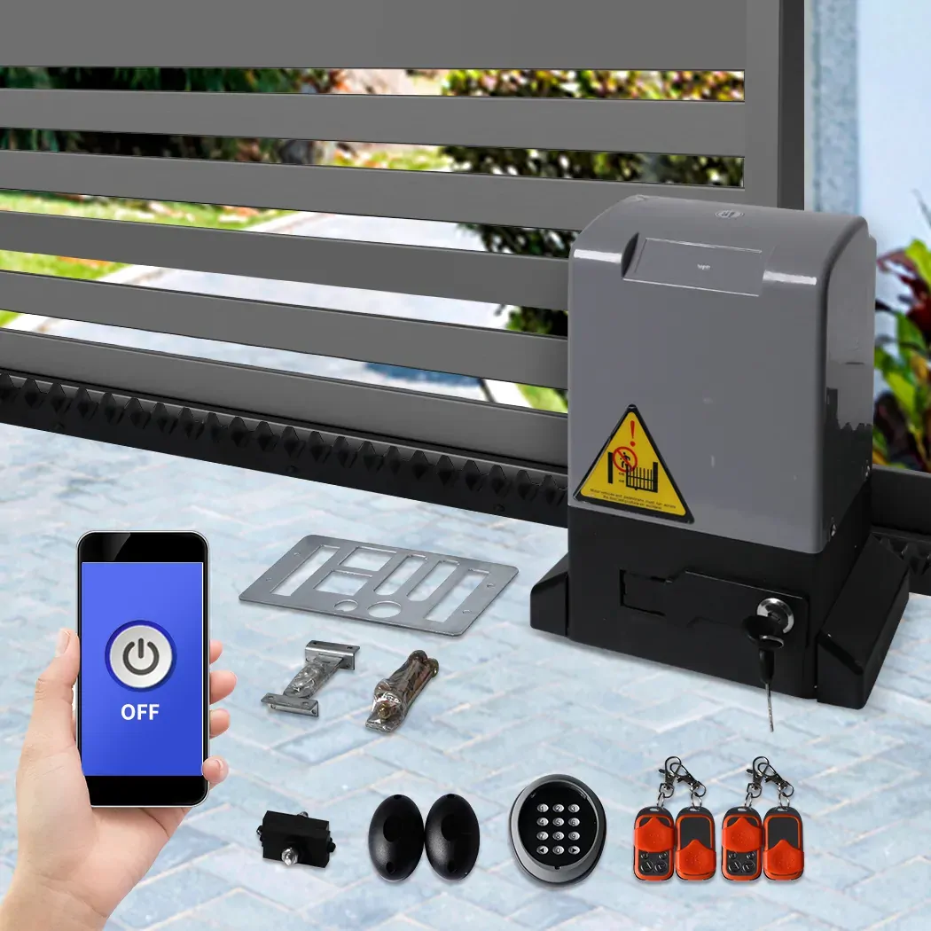 Sliding GaOpener 1500kg Automatic Motor RemoAPP Control Key Pad Kit Price