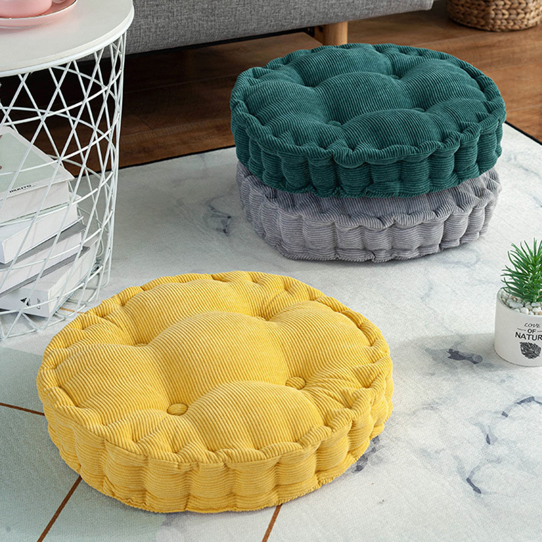 Round Cushion Soft Leaning Plush Backrest Throw Seat Pillow Home Office Decor Price
