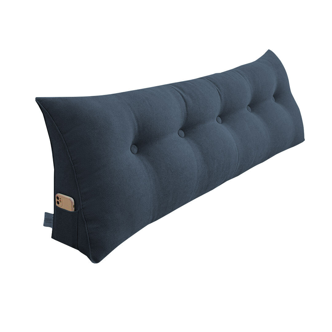 Triangular Wedge Bed Pillow Headboard Backrest Bedside Tatami Cushion Home Decor Price