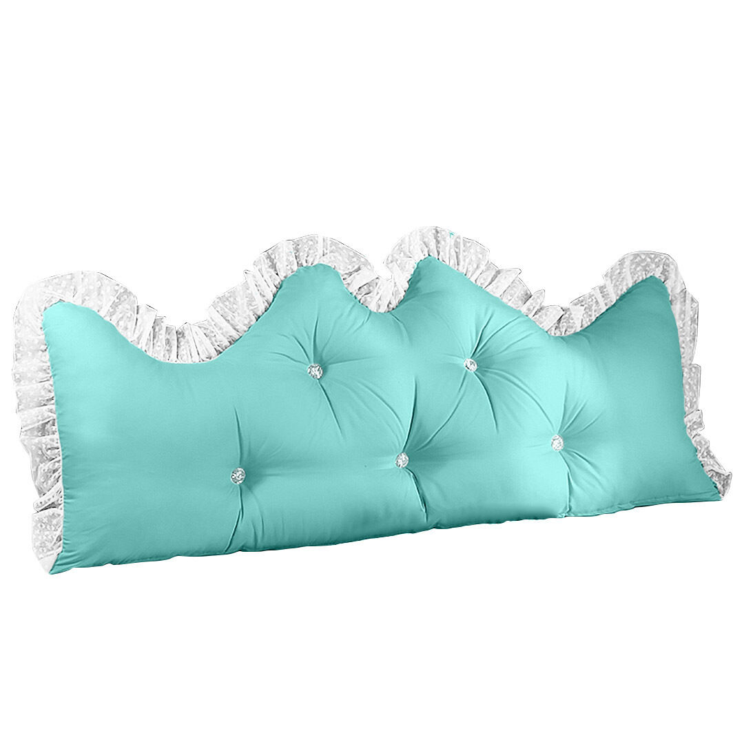 Princess Bed Pillow Headboard Backrest Bedside Tatami Sofa Cushion with Ruffle Lace Home Decor Price