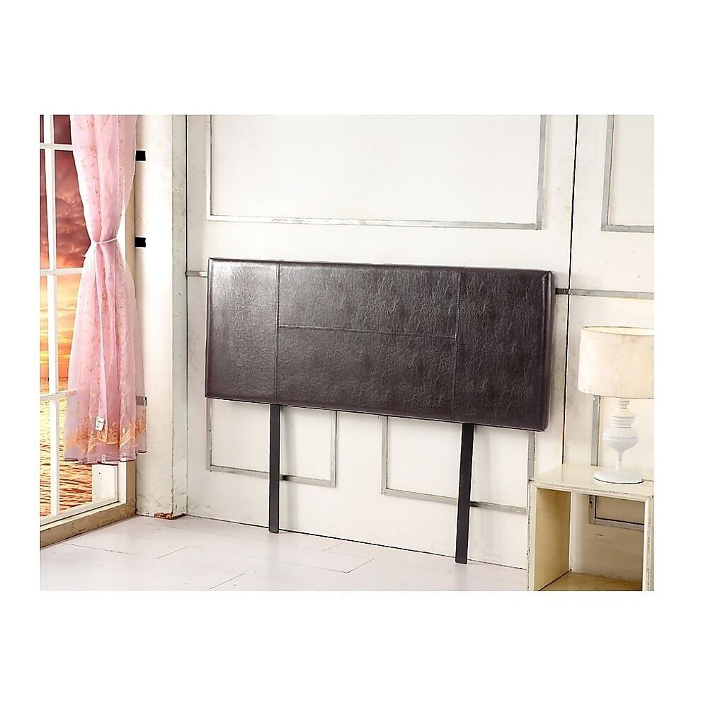 PU Leather Single Bed Headboard Bedhead - Black Price
