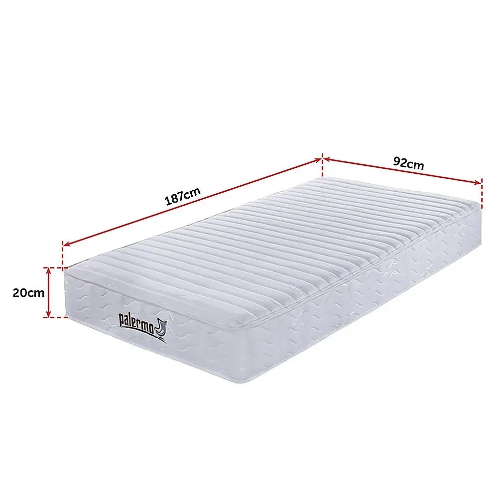 Auburndale Contour 20cm Encased Coil Mattress CertiPUR-US Certified Foam Price
