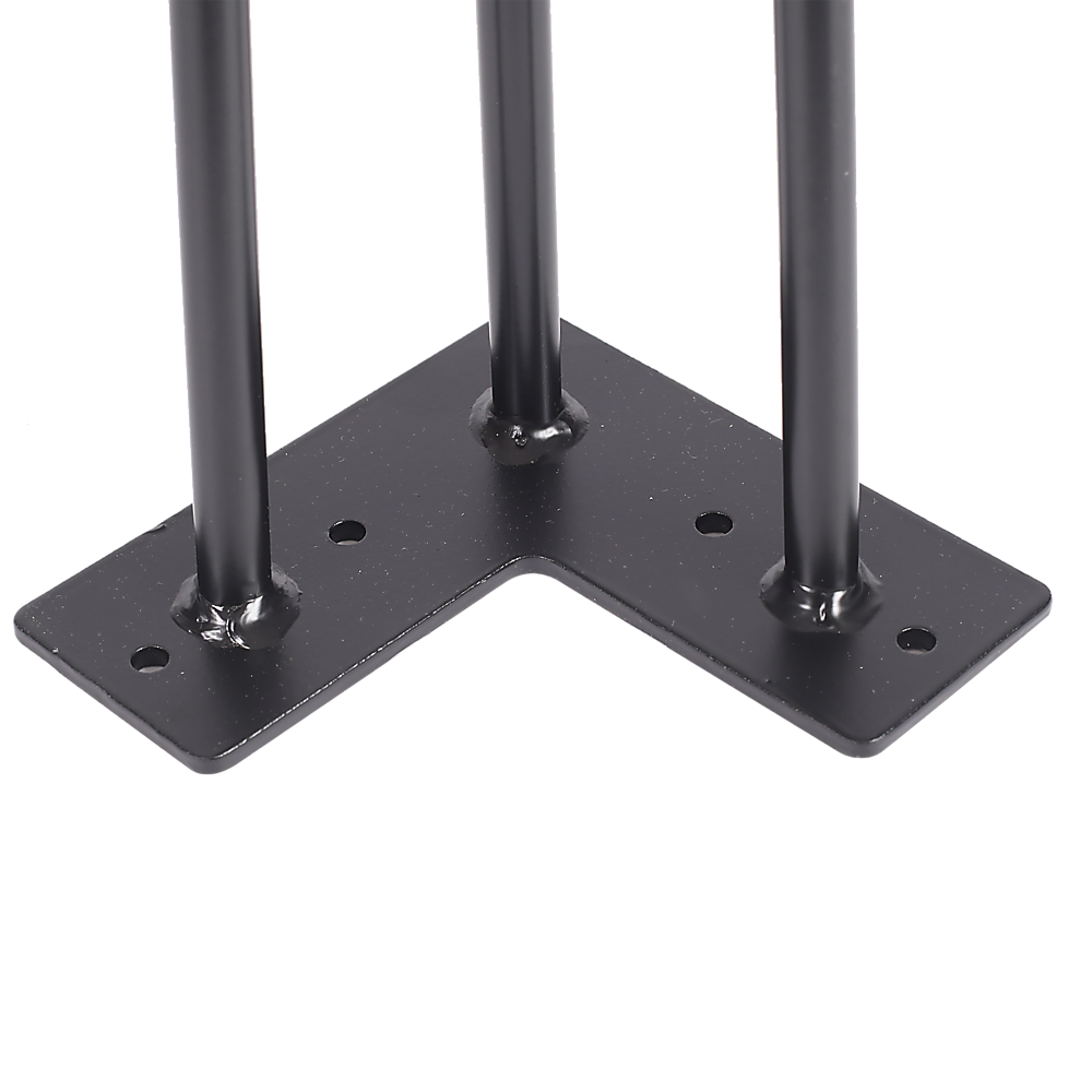 Set of 4 Industrial 3-Rod Retro Hairpin Table Legs 12mm Steel Bench Desk Price