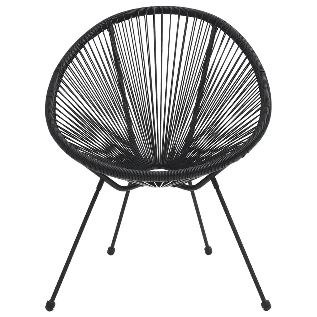 Garden Dining Set Black Price