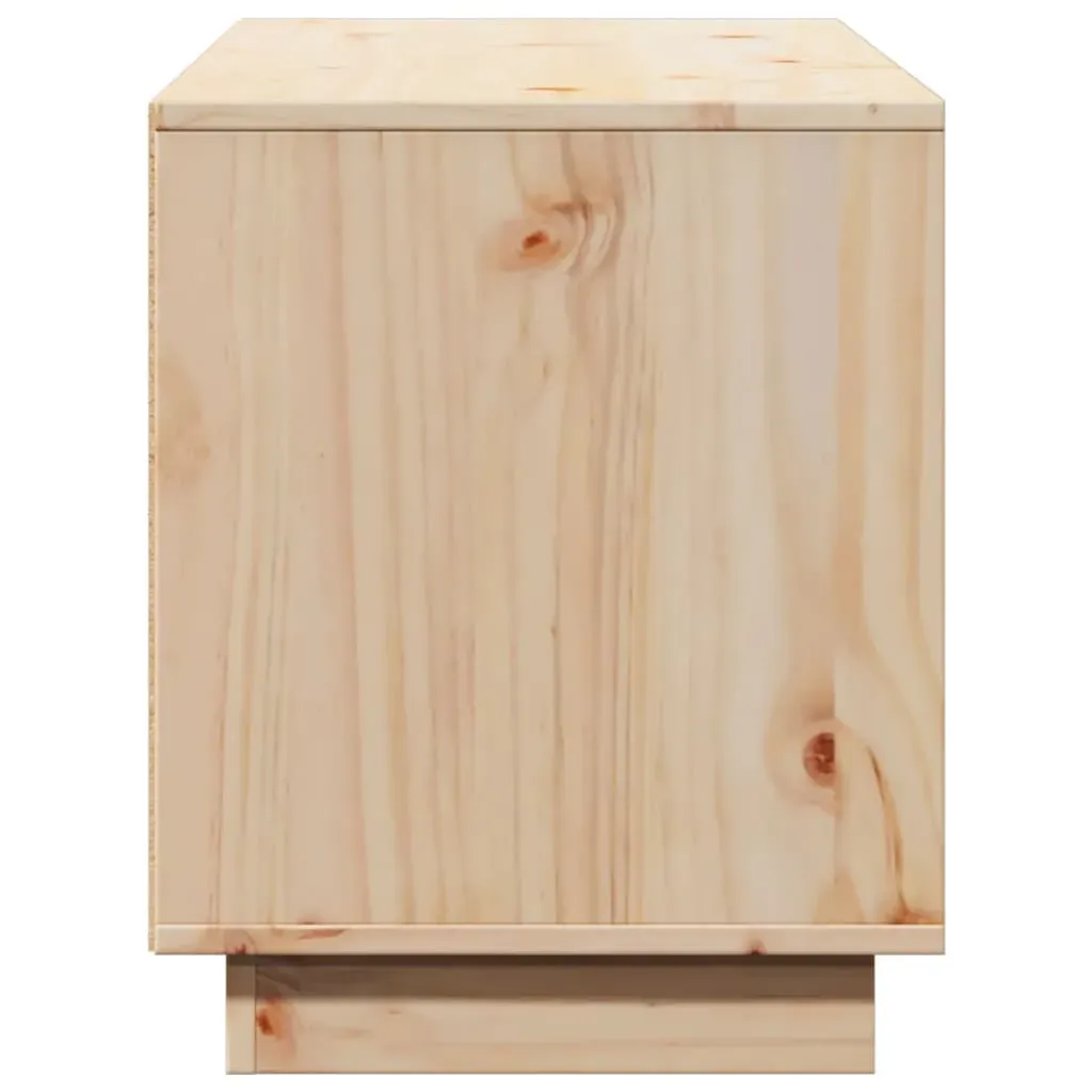 Grays TV Cabinet 110.5x35x44 cm Solid Wood Pine Price