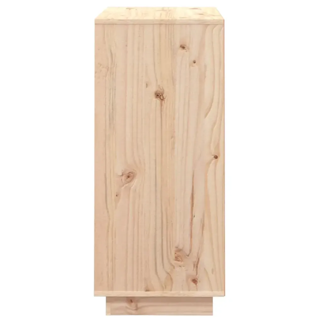 Sideboard 74x35x80cm Solid Wood Pine Price