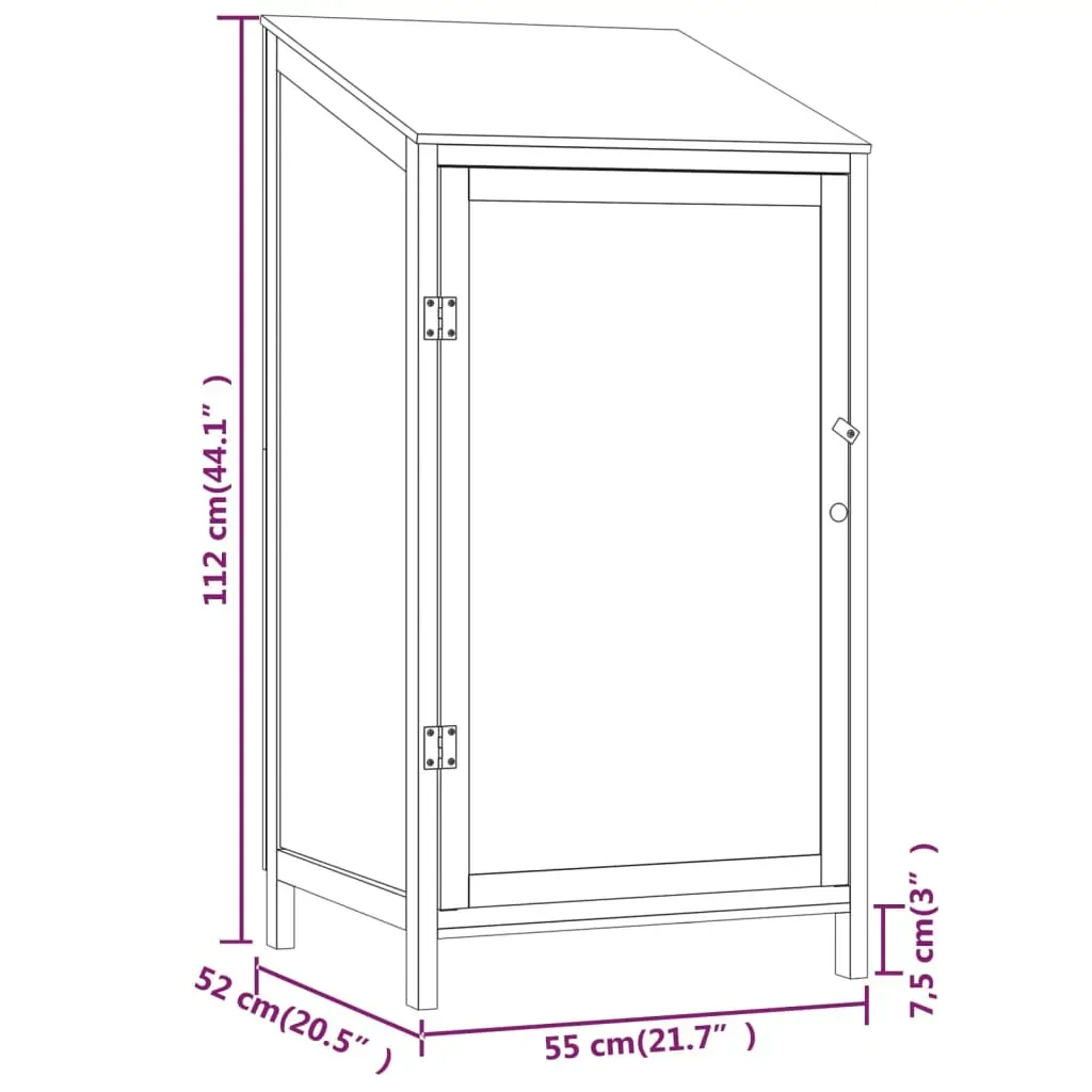 Garden Shed Solid Wood Fir Price