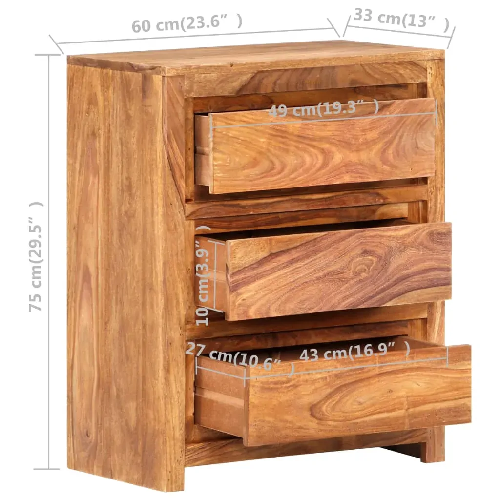 Drawer Cabinet 60x33x75 cm Price