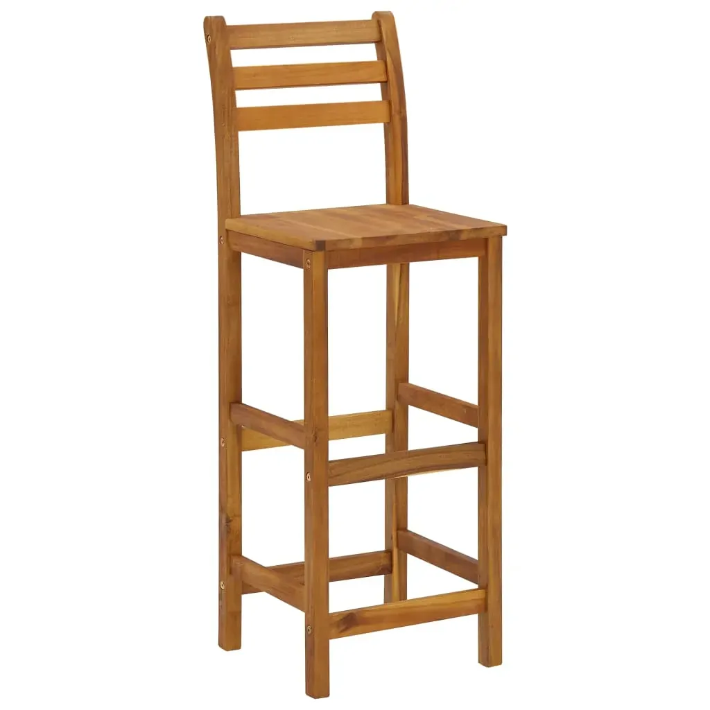 Garden Bar Set Solid Wood Acacia Price