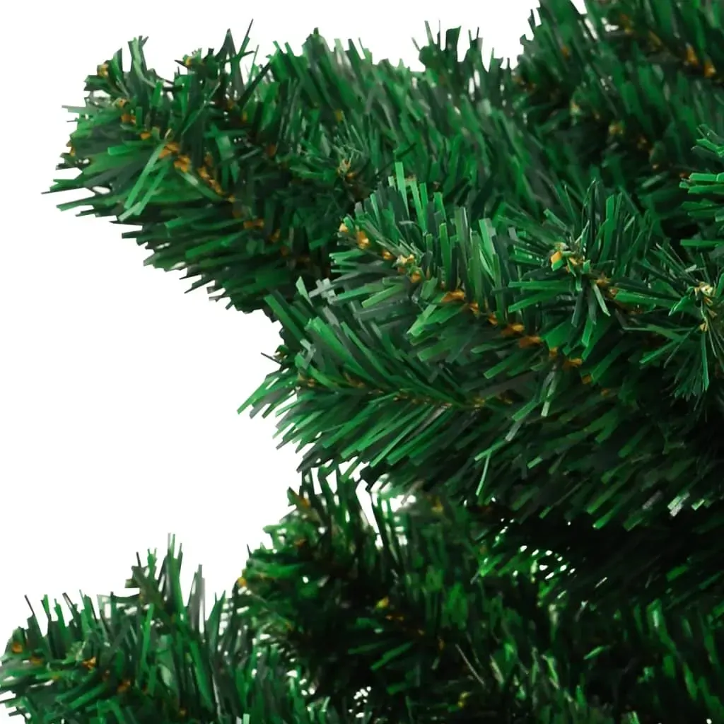 Swirl Christmas Tree with Pot and LEDs PVC Price