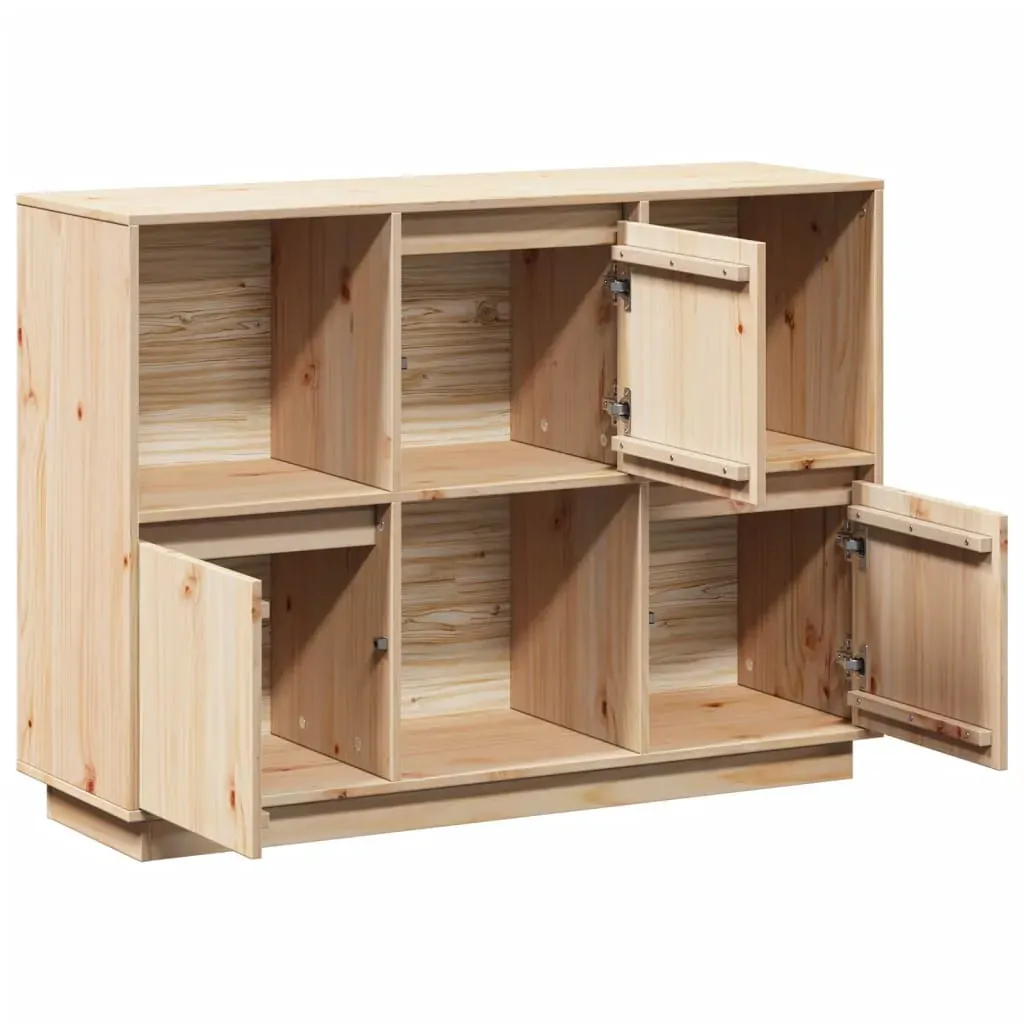 Sideboard 110.5x35x80 cm Solid Wood Pine Price