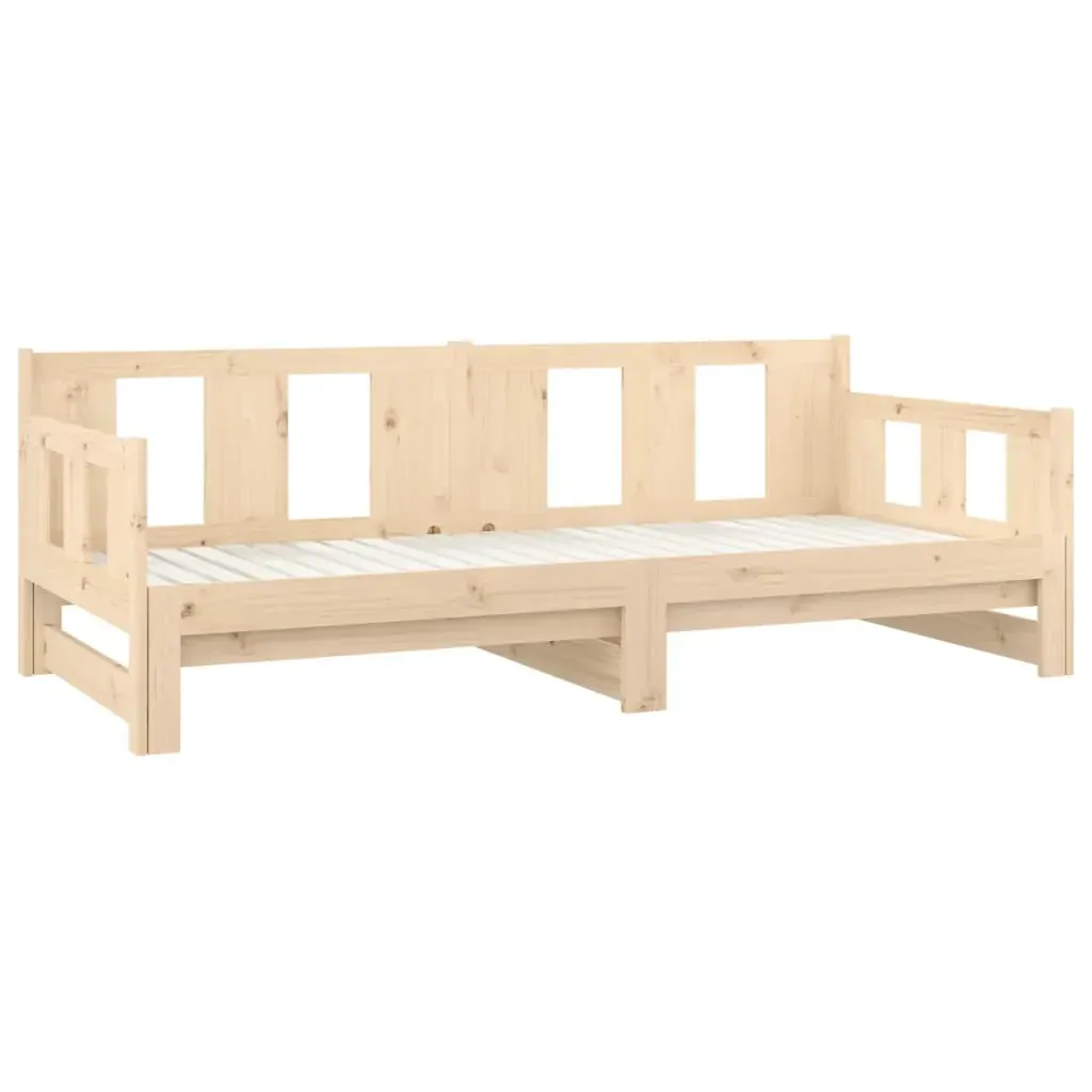 Devizes Pull-out Day Bed Solid Wood Pine 2x(92x187) cm Price