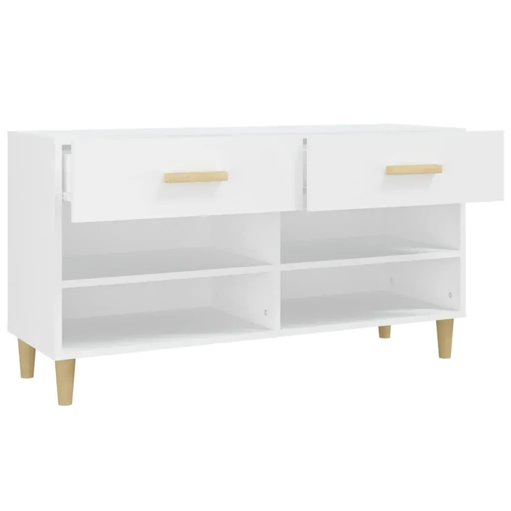 Shoe Cabinet 102x35x55 cm Engineered Wood Price
