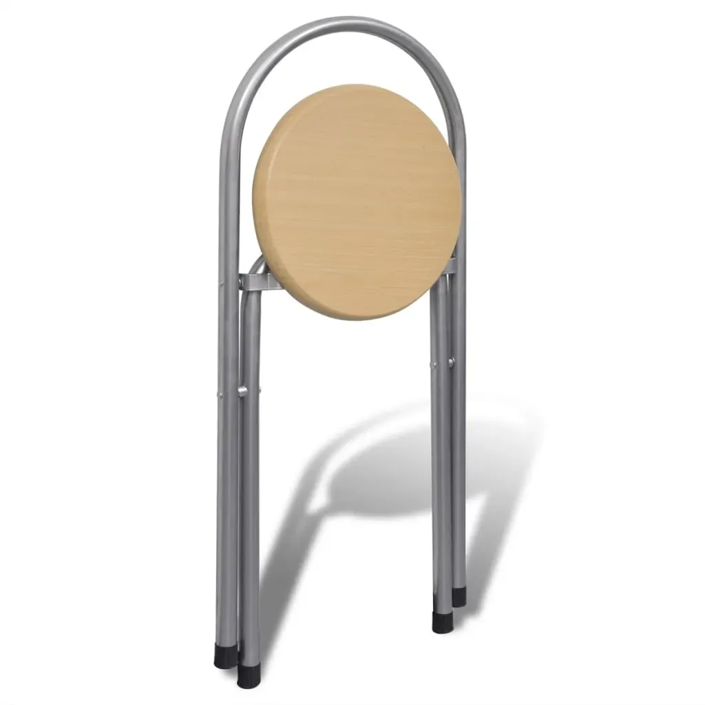Foldable Breakfast Bar Set with 2 Chairs Price