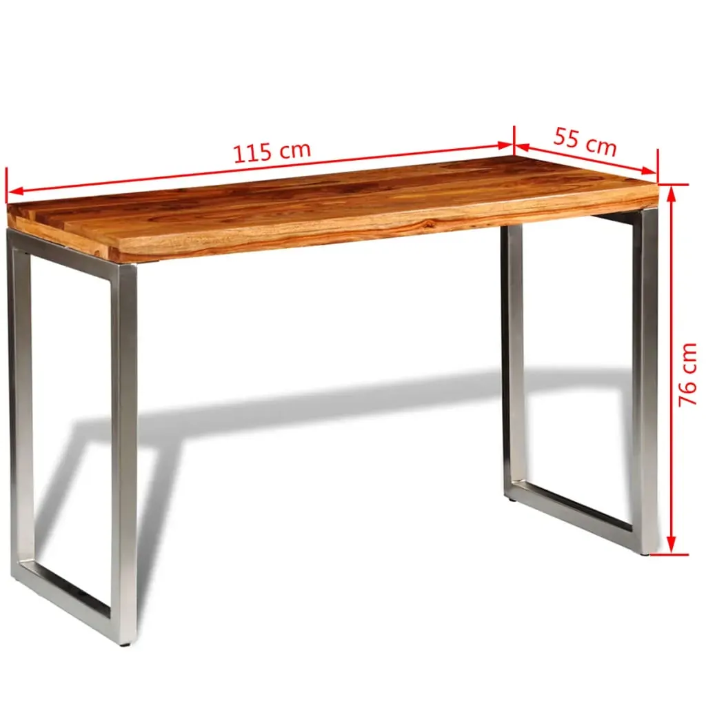 Dining Table Office Desk with Steel Leg Price