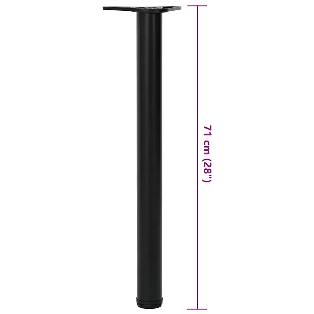 Adjustable Table Legs 4 pcs Black Price