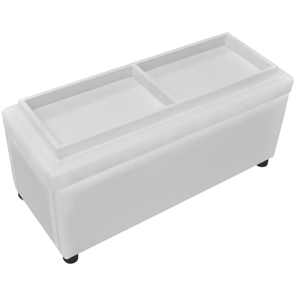 Storage Ottoman Artificial Leather Price