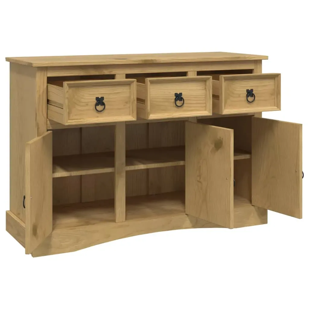 Sideboard Solid Mexican Pinewood Corona Range 132x43x78 cm Price