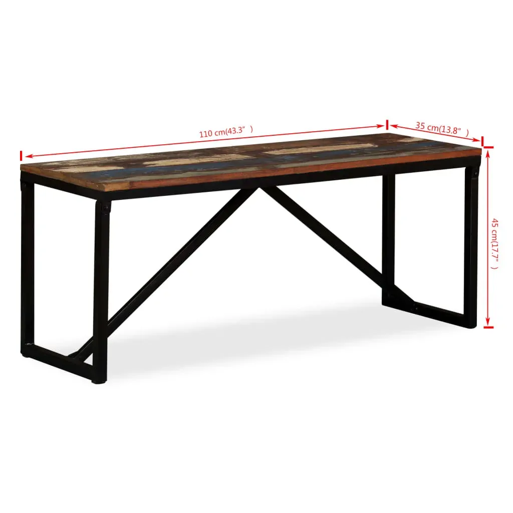 Bench Solid Reclaimed Wood Price