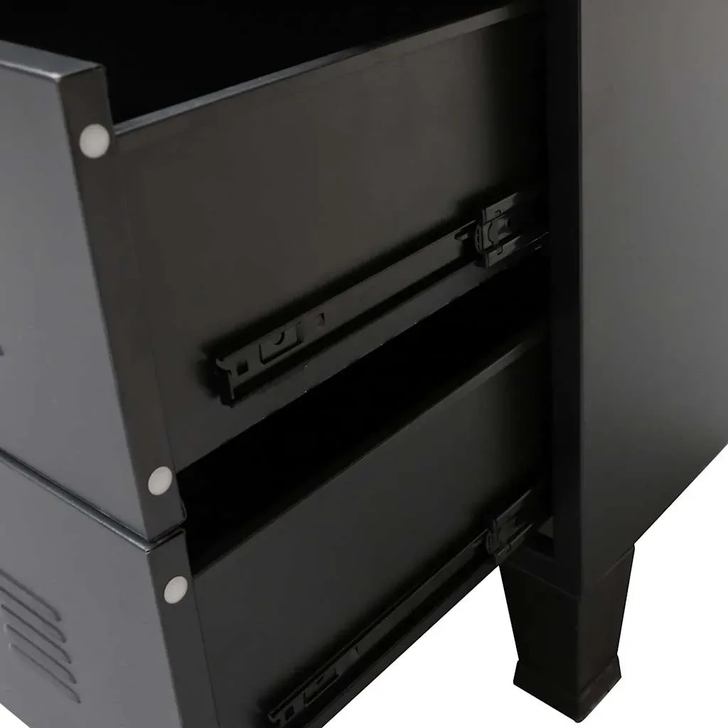 Chest of Drawers Metal Industrial Style 78x40x93 cm Price