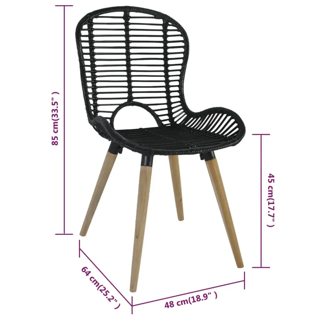 Dining Chairs Natural Rattan Price