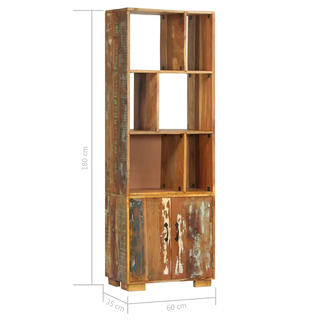 Bookshelf 60x35x180 cm Solid Reclaimed Wood Price