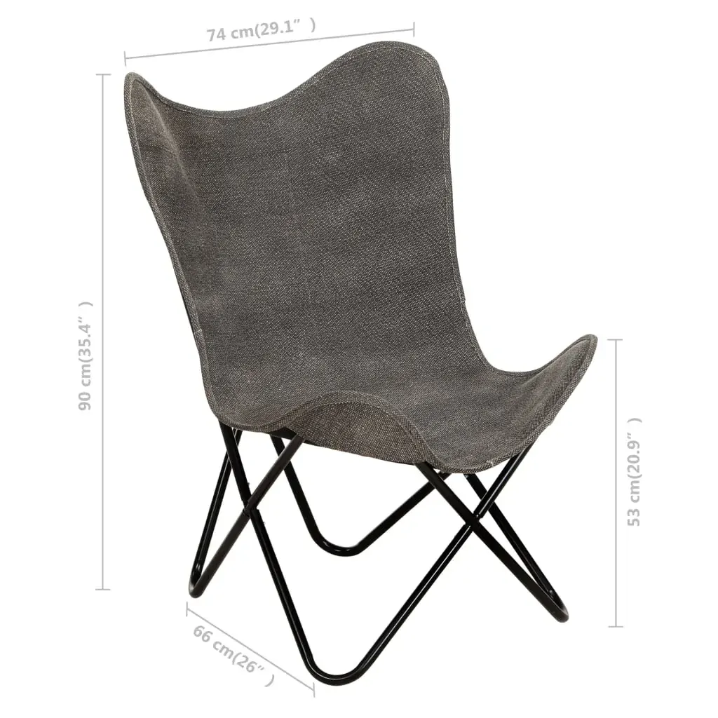 Butterfly Chair Canvas Price