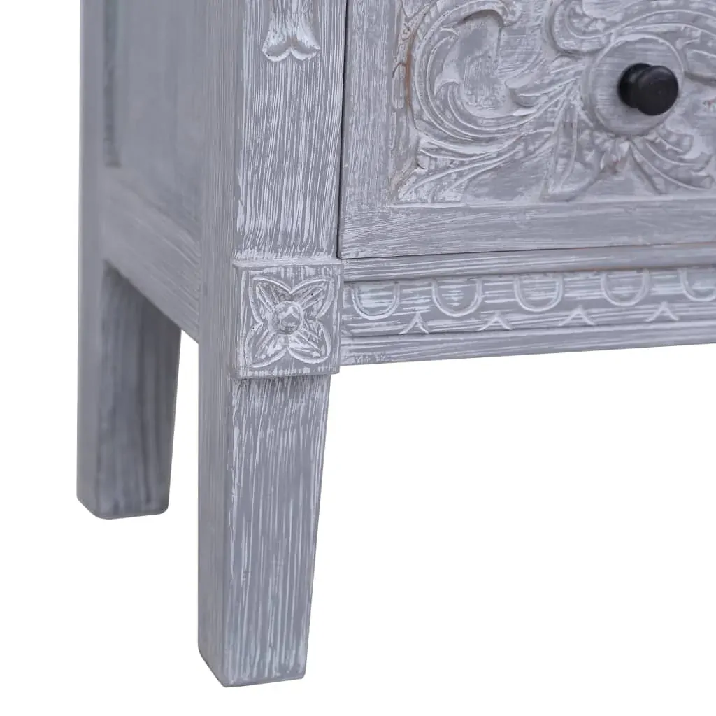 Sideboard with 2 Drawers 90x30x60 cm Solid Mahogany Wood Price