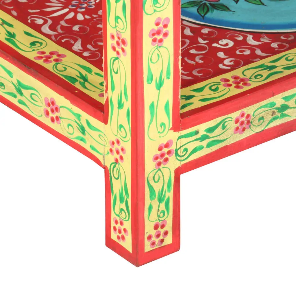 Hand Painted Console Table 80x35x75 cm Solid Mango Wood Price