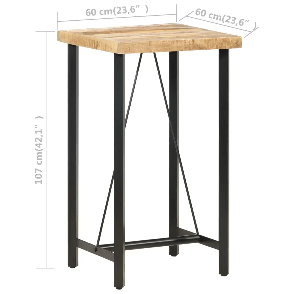 Bar table Rough Mango Wood Price
