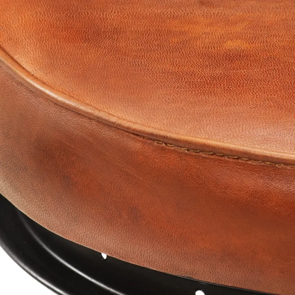 Bar Stools 2 pcs and Real Goat Leather Price