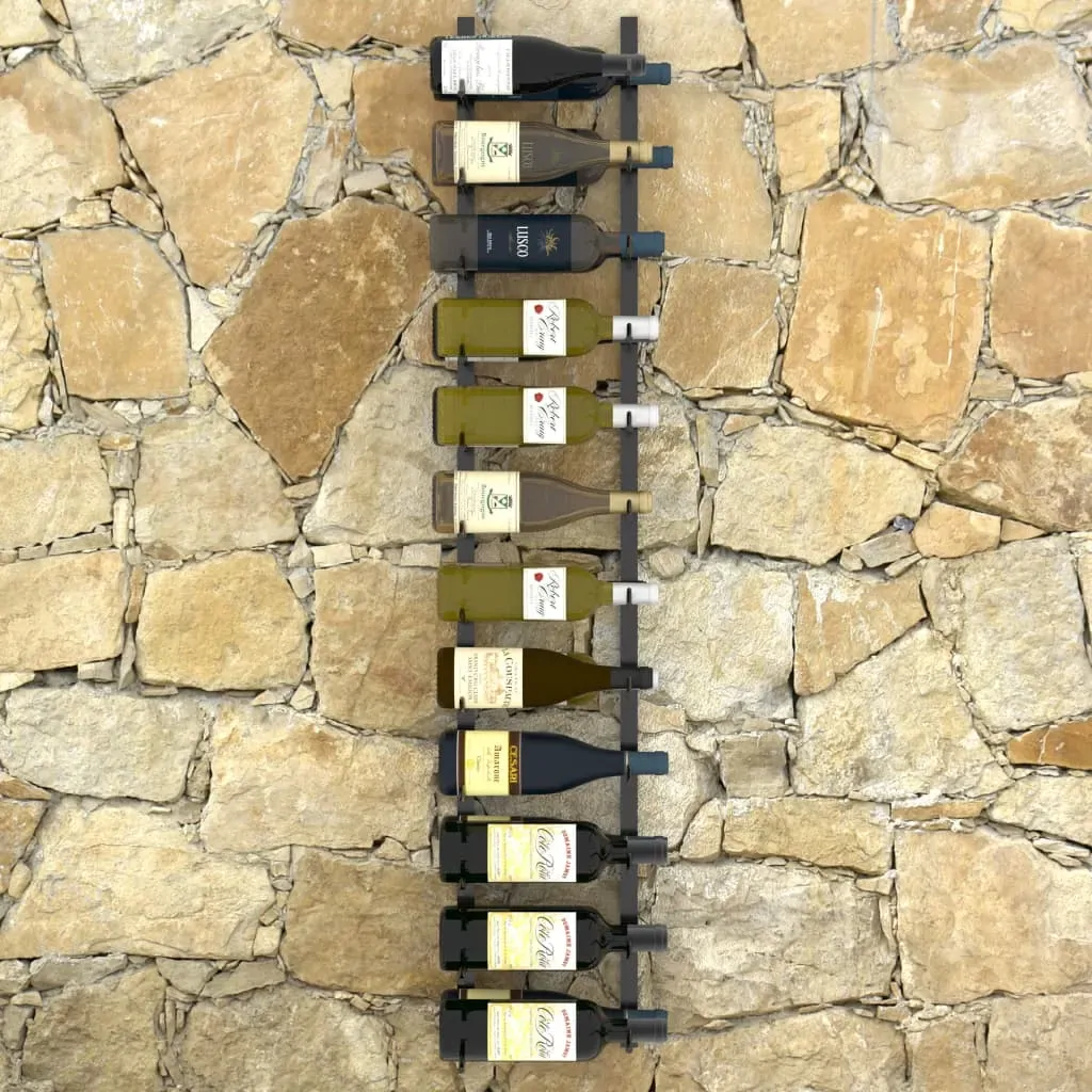 Wall-mounted Wine Rack for Bottles Iron Price