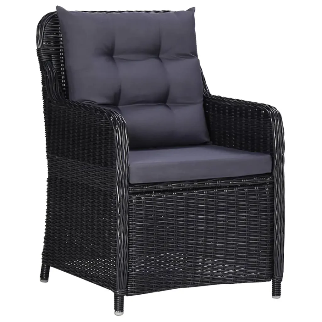 11 Piece Outdoor Dining Set Poly Rattan Price