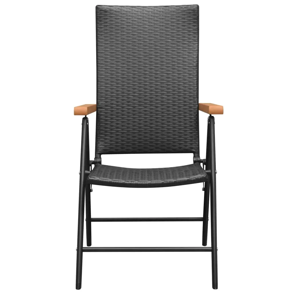 Garden Dining Set Black and Brown Price