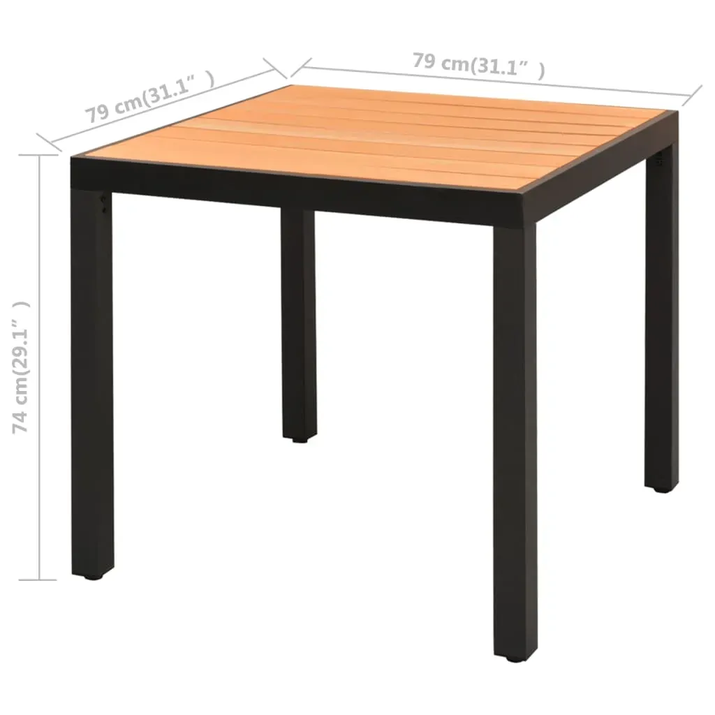 Garden Dining Set PVC Rattan Price