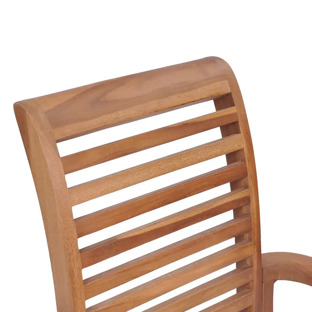 Dining Chairs with Cushions Solid Teak Wood Price