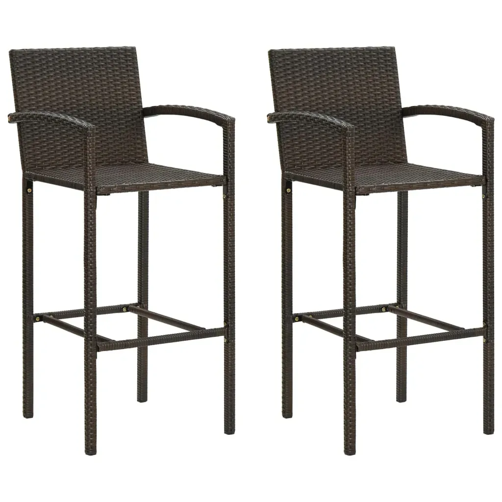 Garden Bar Set Poly Rattan Price
