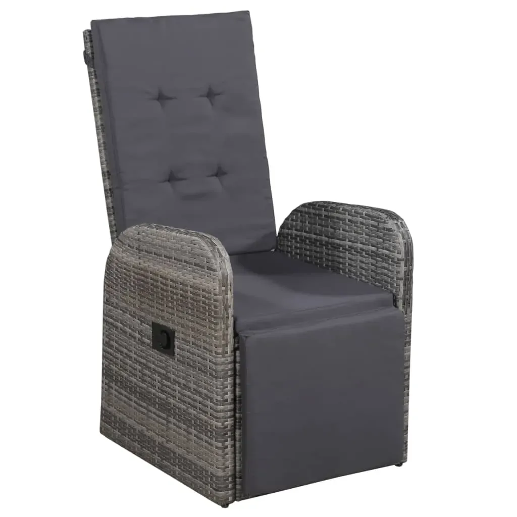Garden Dining Set Grey Price