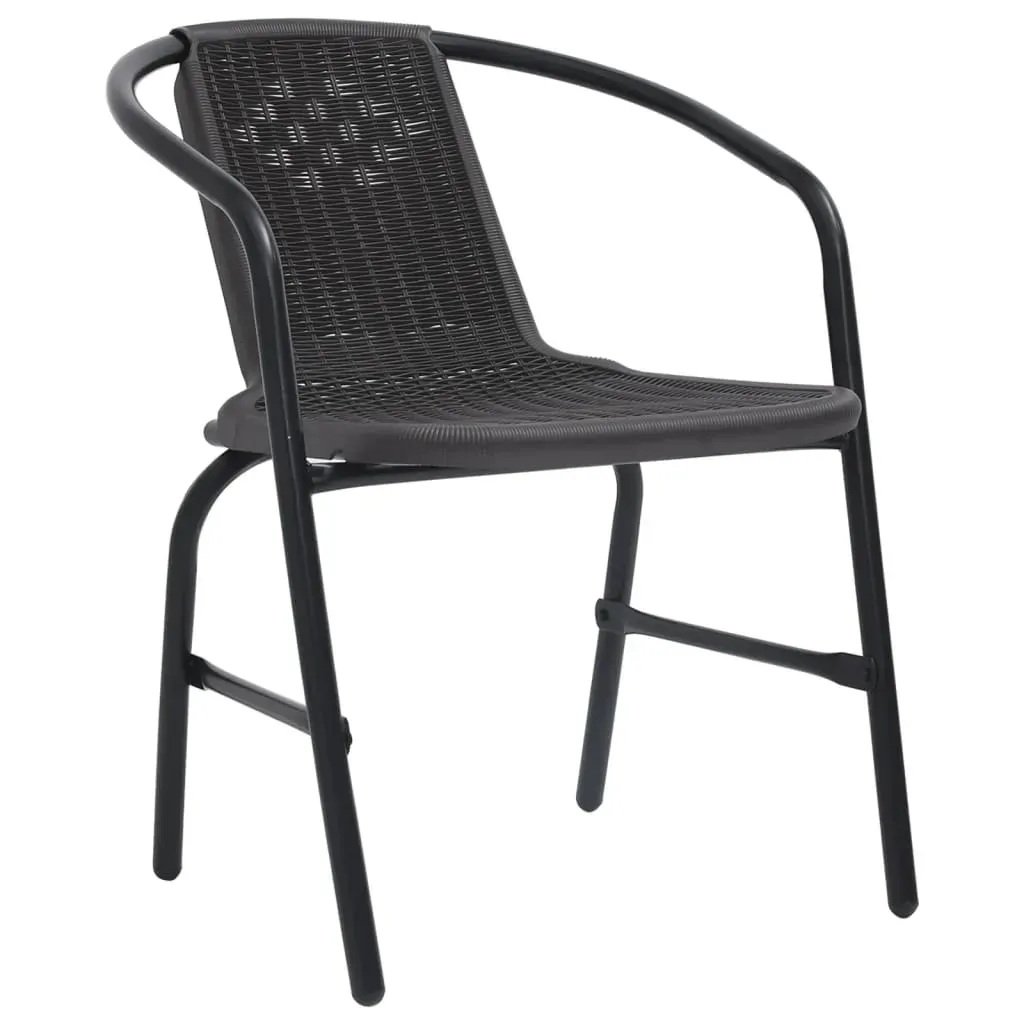Garden Dining Set Black Price