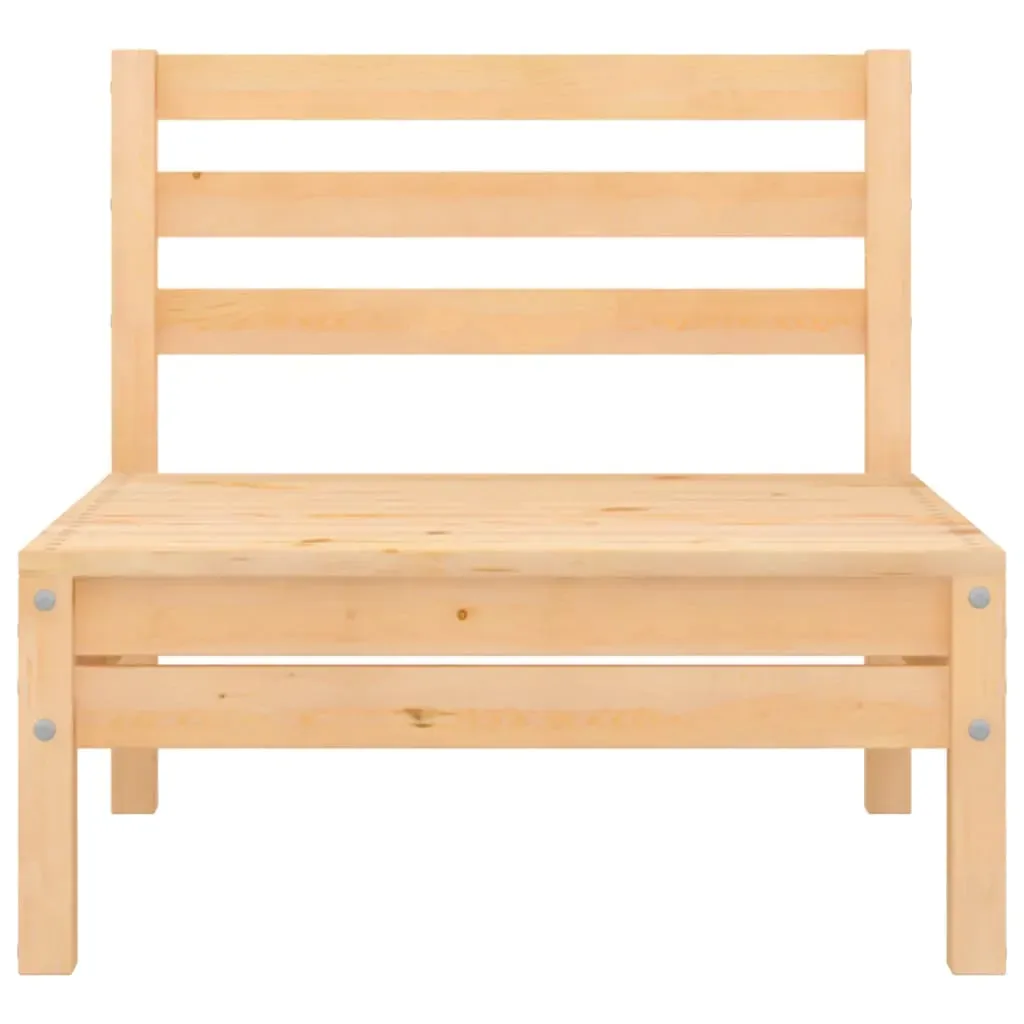 4 Piece Garden Lounge Set Solid Pinewood Price