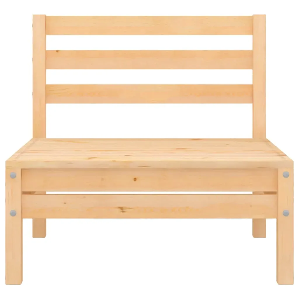 4 Piece Garden Lounge Set Solid Pinewood Price