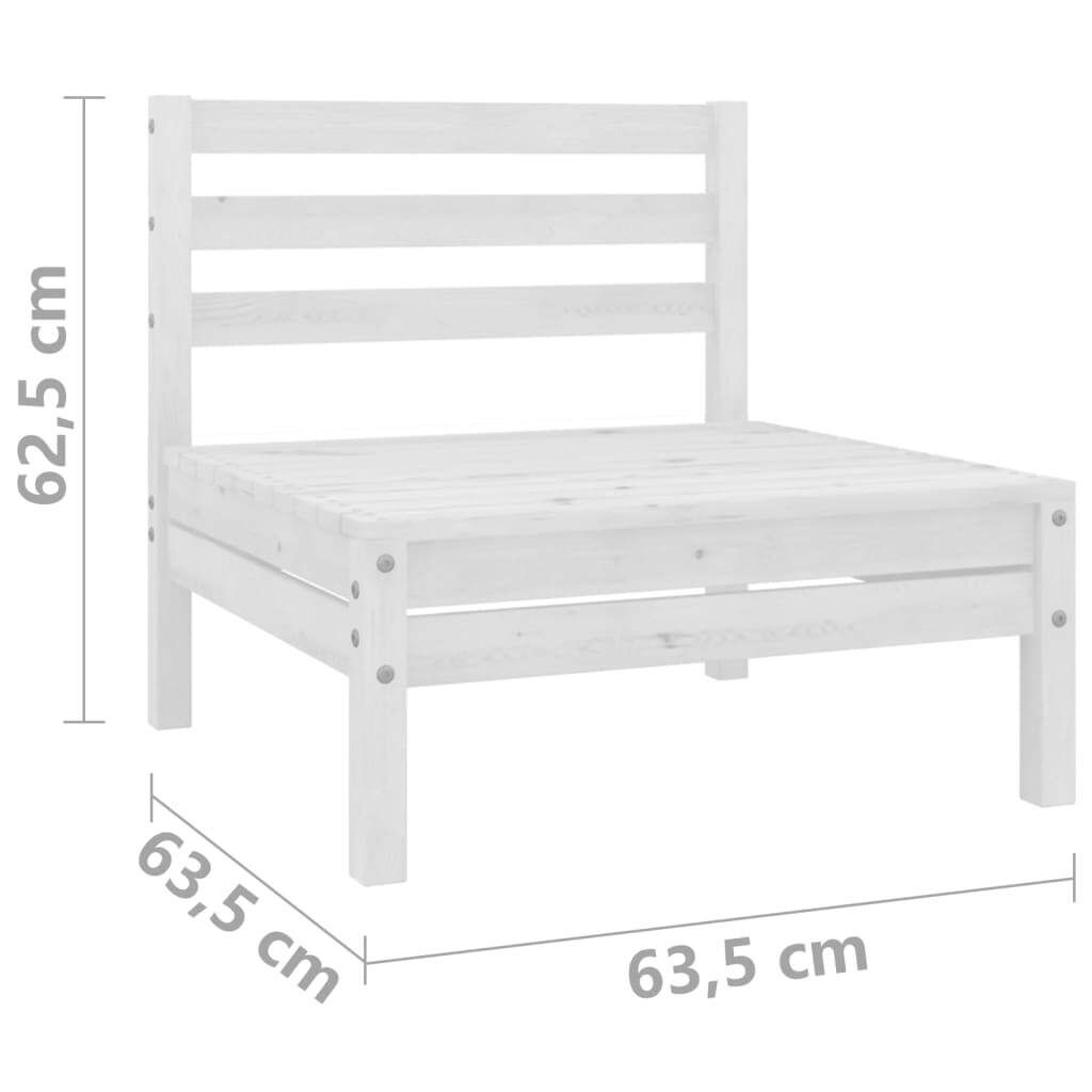 14 Piece Garden Lounge Set Solid Pinewood Price
