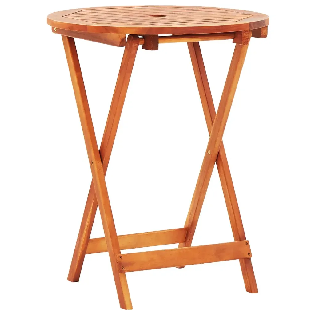 3 Piece Folding Outdoor Dining Set Solid Eucalyptus Wood Price