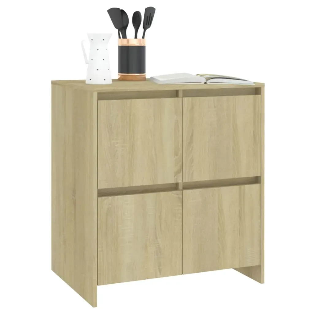 Sideboards 2 pcs 70x41x75 cm Engineered Wood Price