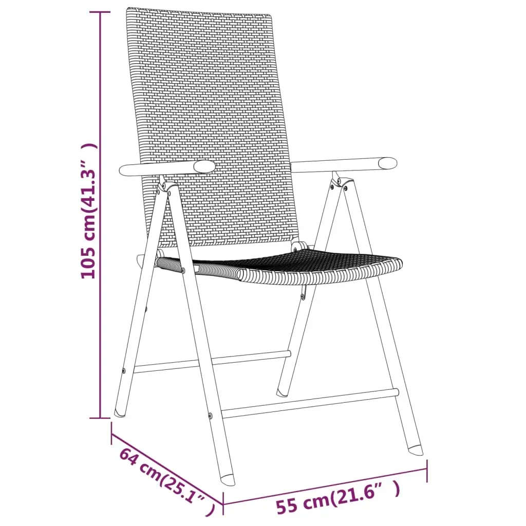 Garden Dining Set Black Price